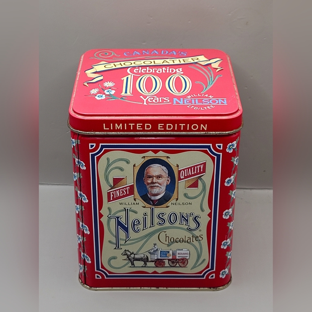 Vintage Neilson’s Crispy Crunch Limited Edition Tin 100 Years Anniversary USA
